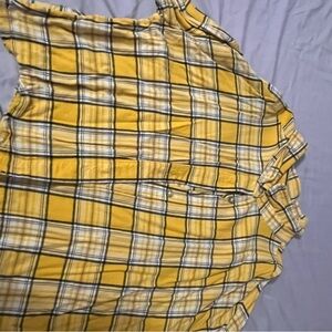 Yellow Plaid Shirt
